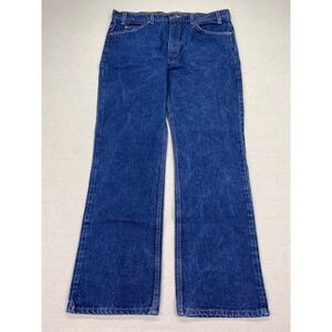 Vintage Levis 517 Orange Tab Mens 38 Dark Wash Bootcut Jeans USA 517-0217